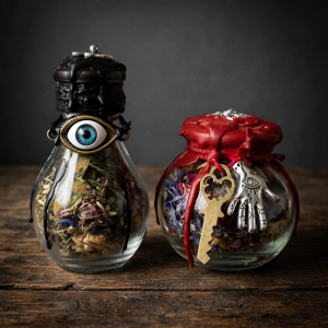 Home Protection & Prosperity Spell Jar Set